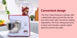 Geepas GSM43011 | Stand Mixer
