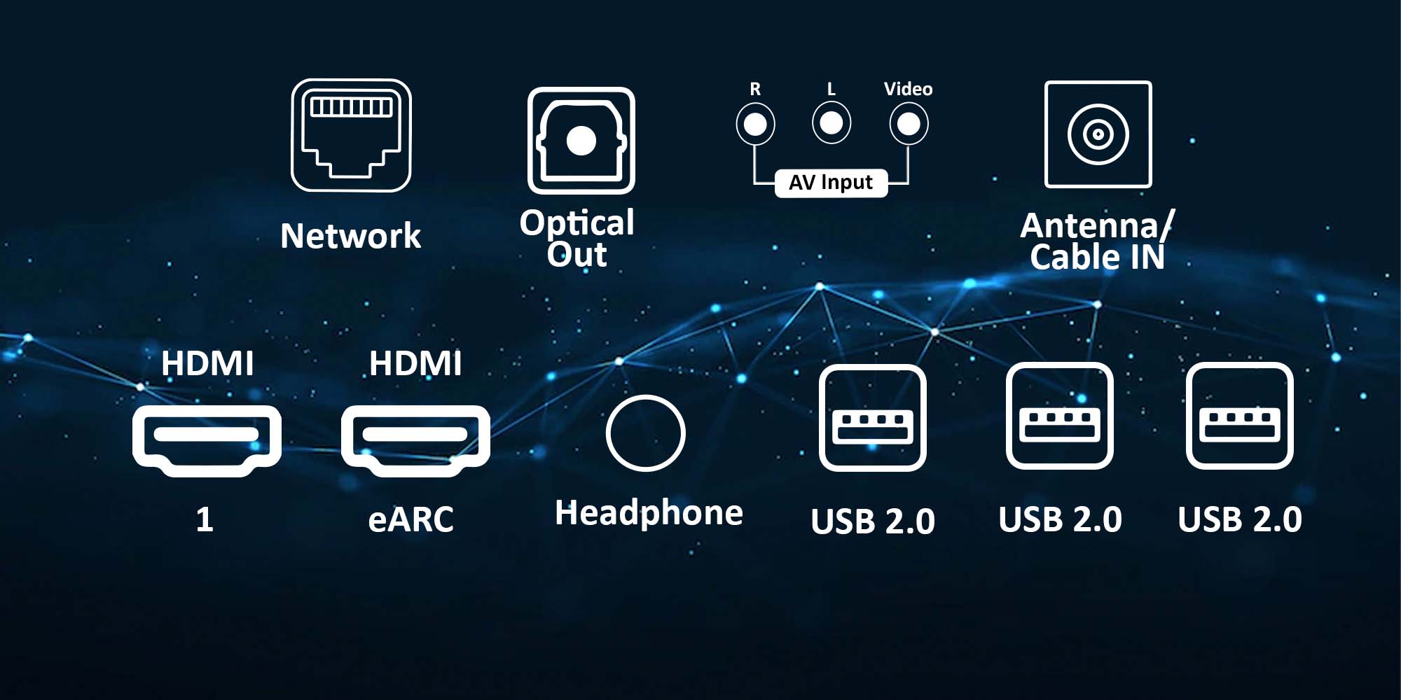 Nikai UHD60SLEDT2 | 58” 4K UHD Android Smart LED