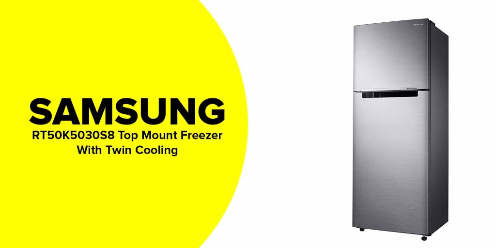 Samsung RT50K5030S8 top mount refrigerator 500L PLUGnPOINT