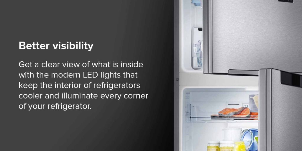 Samsung RT50K5030S8 top mount refrigerator 500L PLUGnPOINT