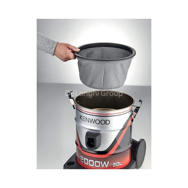 Kenwood Drum Vaccum Cleaner 2000W, 20L Capacity – OWVDM40.000BR