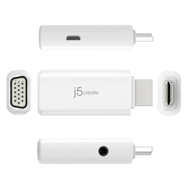 J5 Create HDMI to VGA Video Adapter with Audio - JDA203