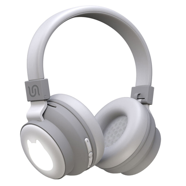 Porodo Kids Wireless Headphone Comfortable And Safe Light Blue/Light Pink/White - PD-STWLEP004-BU