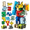 Kidzabi Assembly Toy DIY Robot Engineering Vehicle Toy for Kids - XLX20001