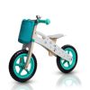 Wooden Balance Bike Lightweight No Pedal Push Balance Bicycle for Girls Boys Kids & Toddlers, Bikes for Cycling Training with Rubber Tires Wooden Frame Adjustable Seat, Green - W16C194D