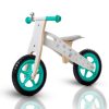 Kidzabi Wooden Push Balance Bike for Kids, Green - W16C194D