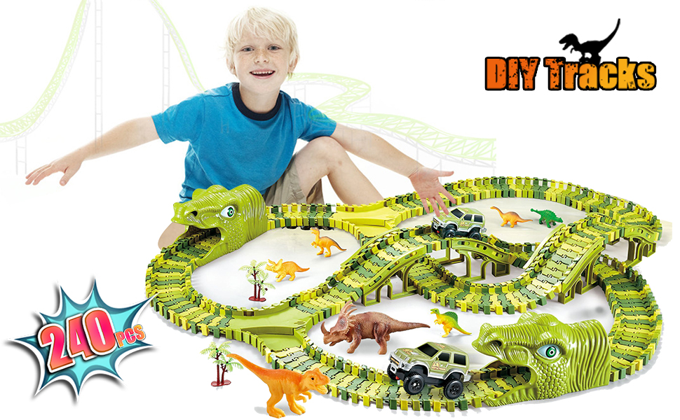 Dinosaur Track Car | Dinosaur Track Toy 
