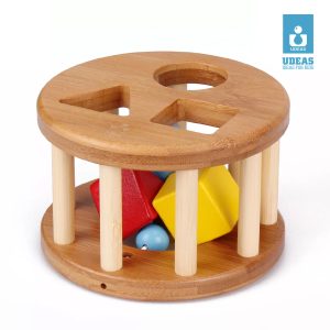 Udeas Ufun Baby Toy Bamboo Shape Sorter - 819006A