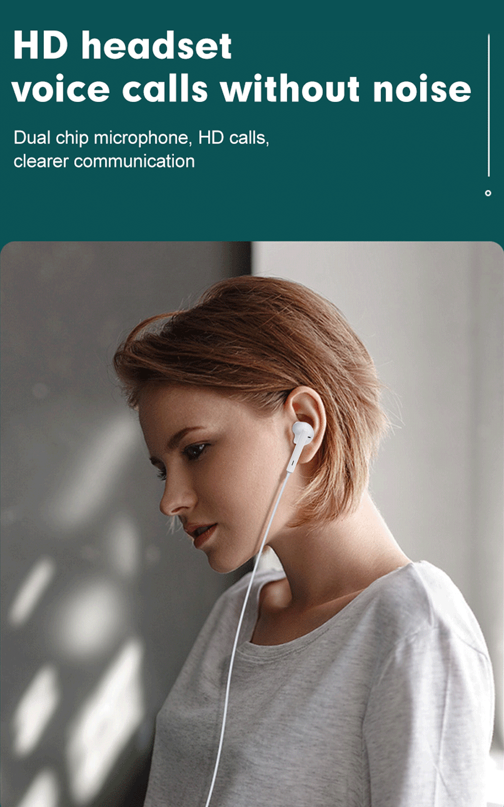  Wired Stereo Earphone | type c earphone | type c earphones