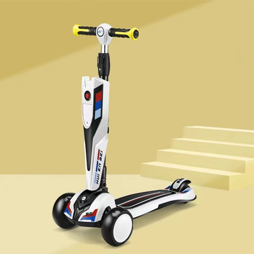 Kidzabi 3 Wheel Kick Scooter with Music for Kids – SD-5168