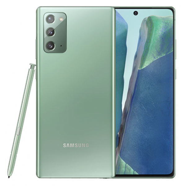 ‎Samsung Galaxy Note 20 5G Dual SIM, 8GB Ram, 256GB, UAE Version, Mystic Green - SM-N981BZG7XSG