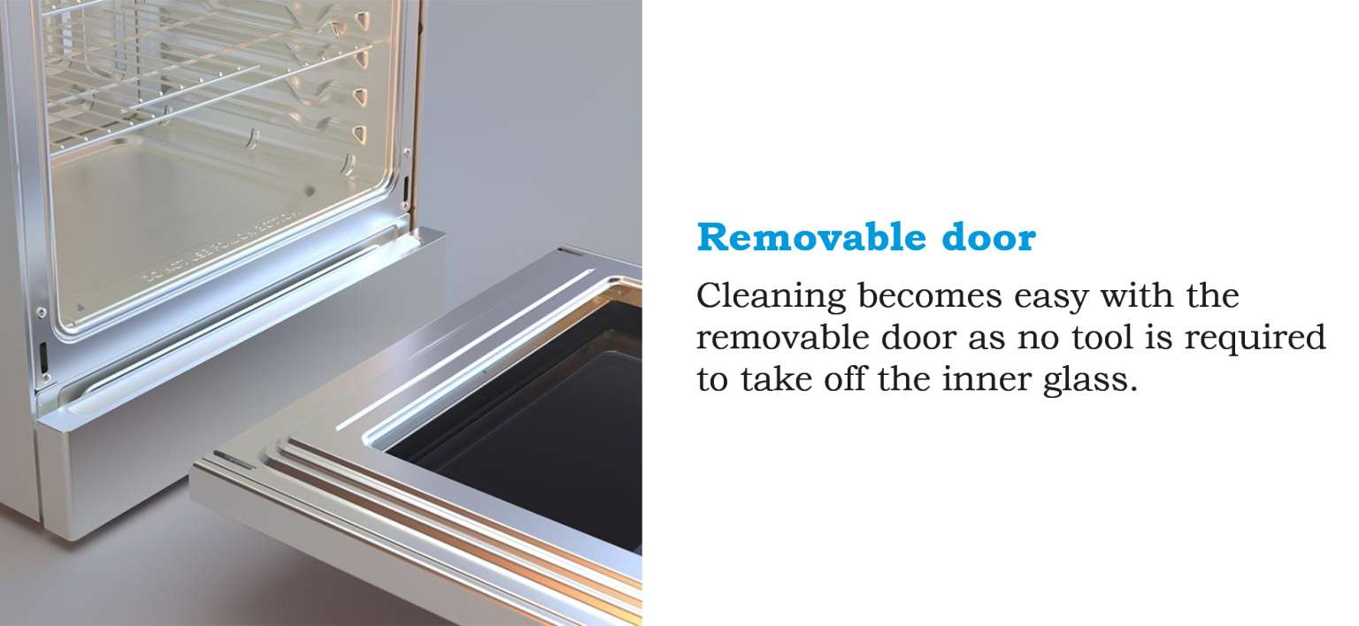 Midea BME62058FFDD 60cm Gas Cooker PLUGnPOINT