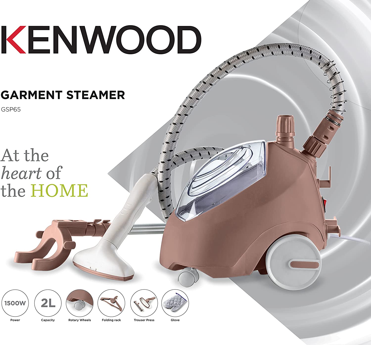 Kenwood GSP65.500PK | Garment Steamer