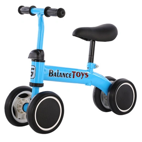 Kidzabi 4-Wheel Balance Bike No Pedal for Kids - LD-001