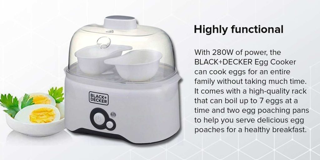 Black+Decker Egg Cooker EG200B5 PLUGnPOINT The Marketplace