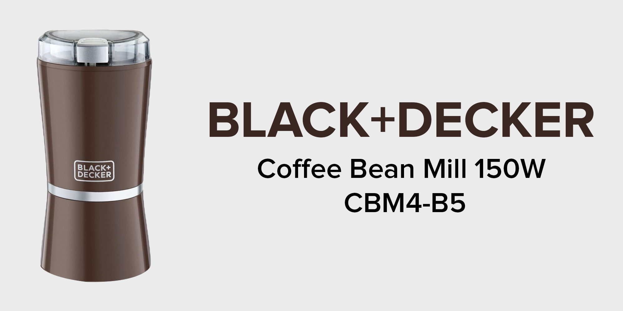 Black+Decker CBM4-B5 | Coffee Bean Mill 