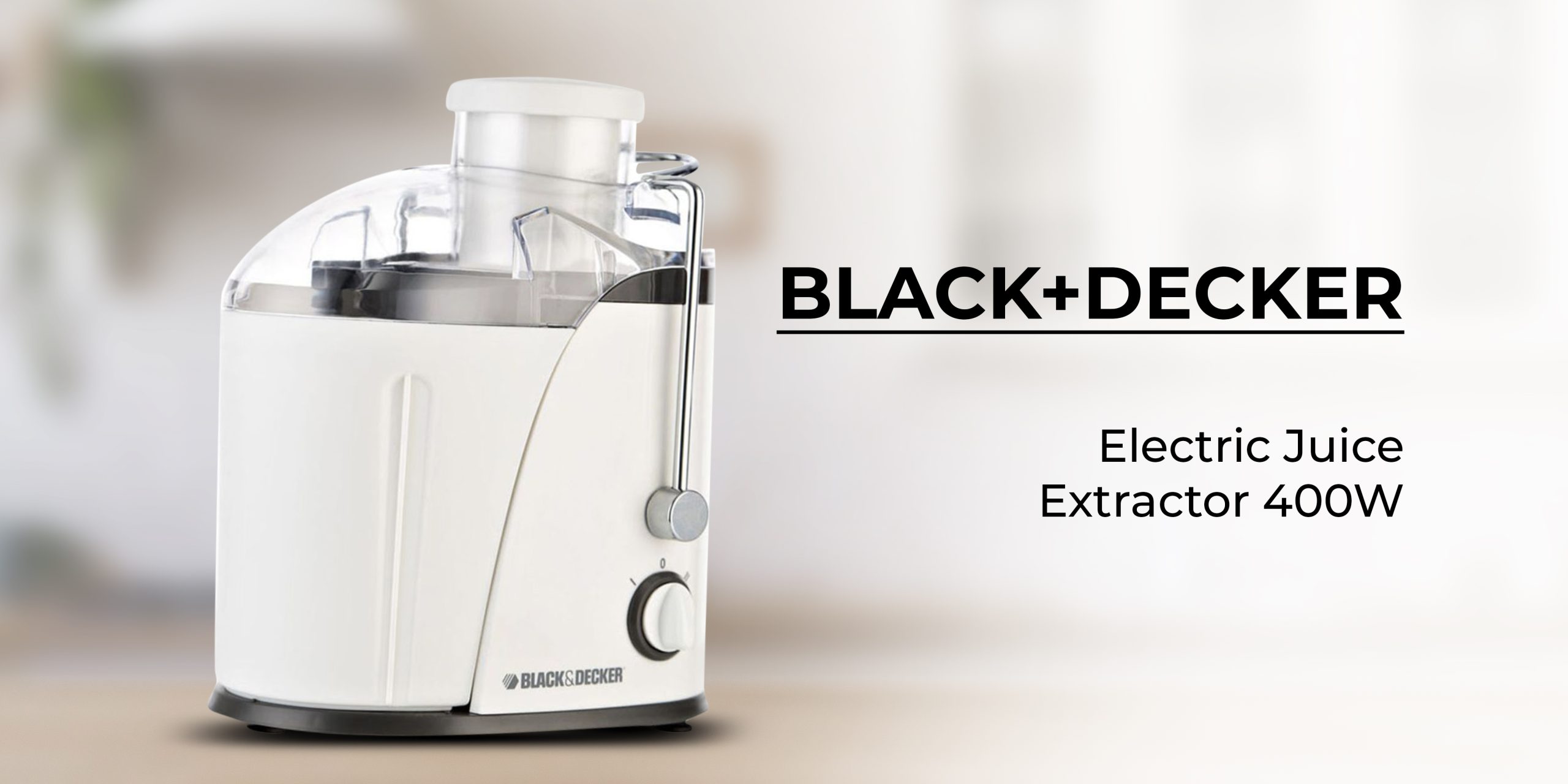 Black+Decker JE400-B5 | Juice Extractor