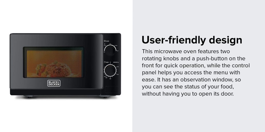 Black & Decker MZ2020PB5 20LMicrowave oven PLUGnPOINT