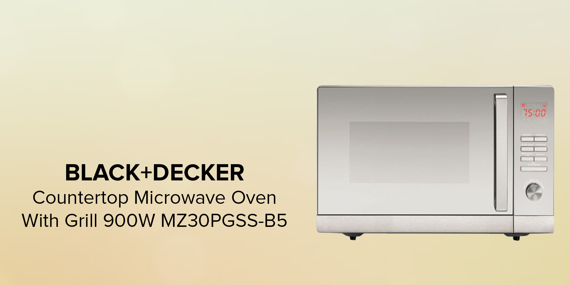 Black & Decker MZ30PGSS-B5 | Black+Decker19L Toaster Oven