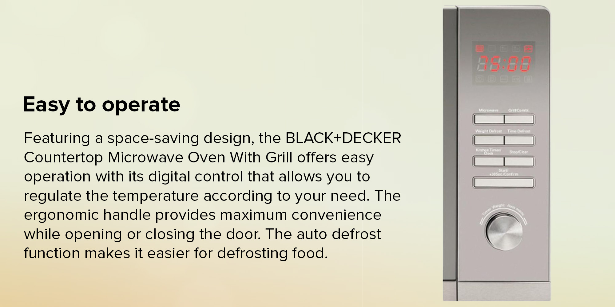 Black & Decker MZ30PGSS-B5 | Black+Decker19L Toaster Oven