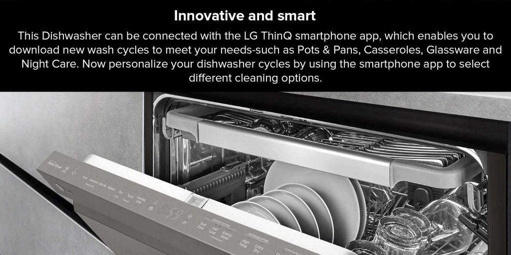 LG Dishwasher DD Quadwash DFB512FW PLUGnPOINT The Marketplace