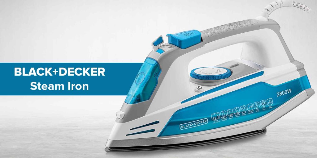 Black+Decker X2800B5 Steam Iron 2800w PLUGnPOINT