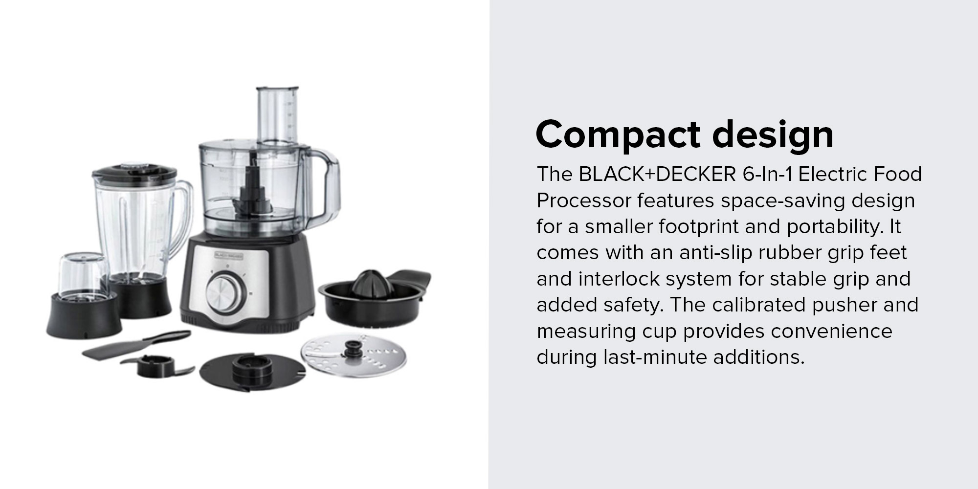 Black+Decker FX650-B5 | Food processor