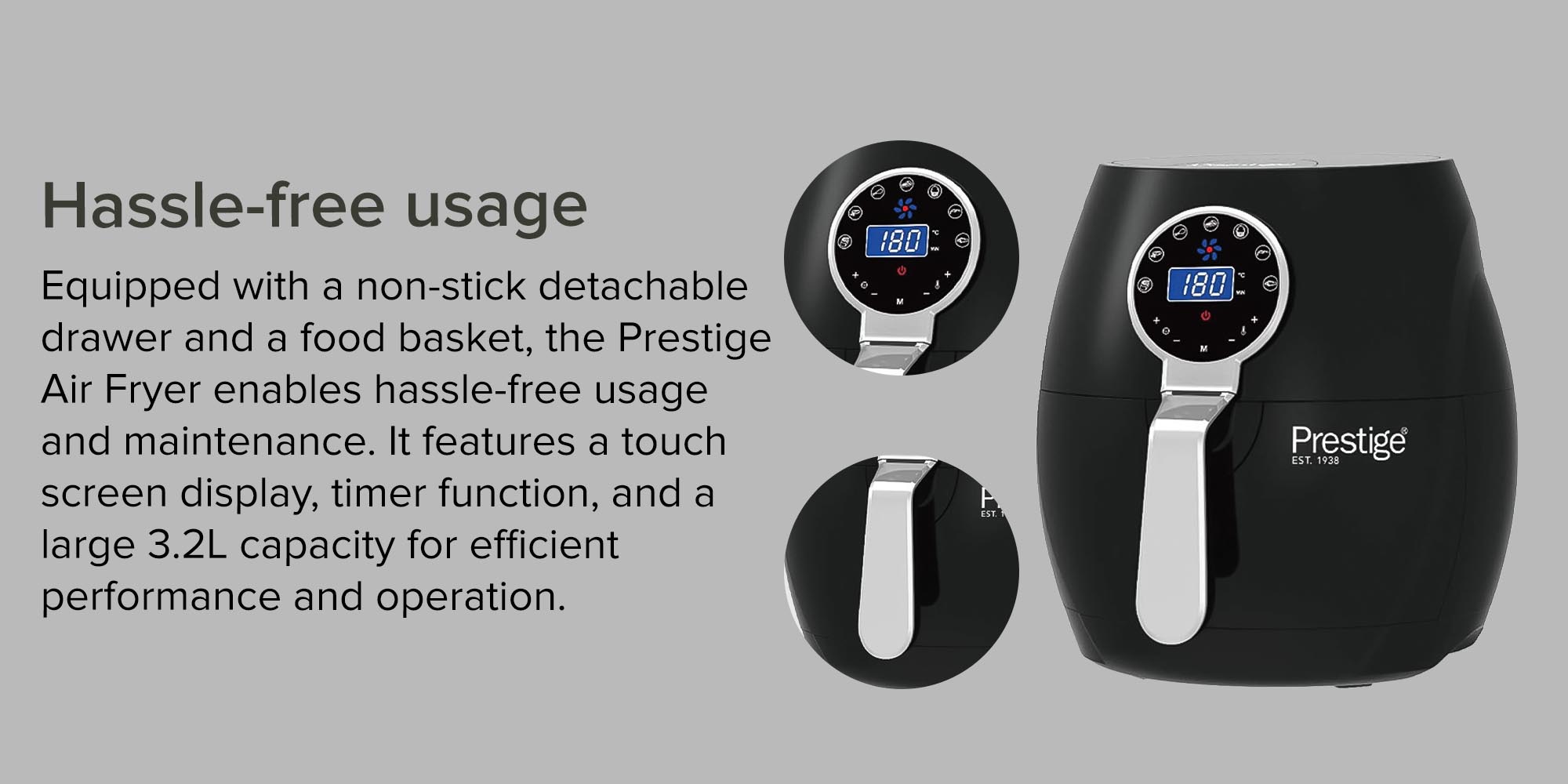 Prestige PR7511 | Air Fryer 