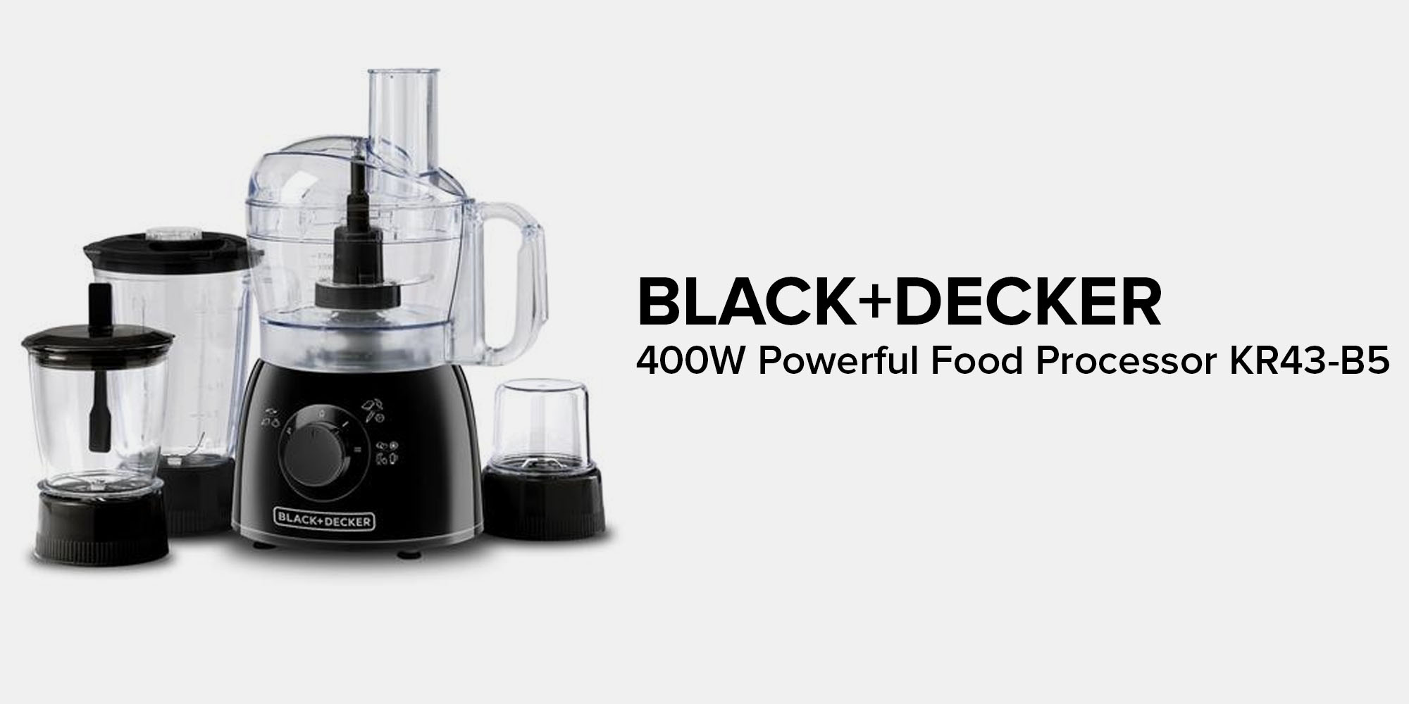 Black+Decker KR43-B5 | Food Processor 