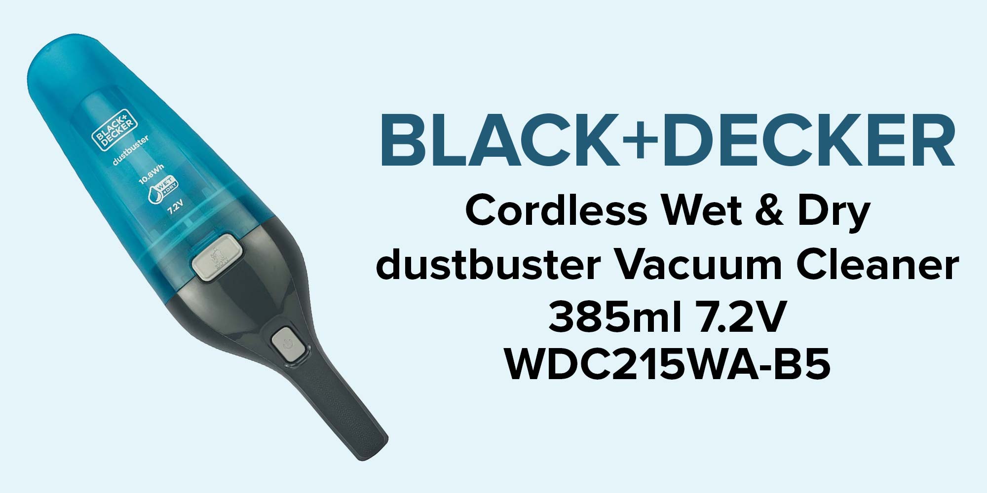 Black+Decker WDC215WA-B5 |  Hand Vacuum Cleaner