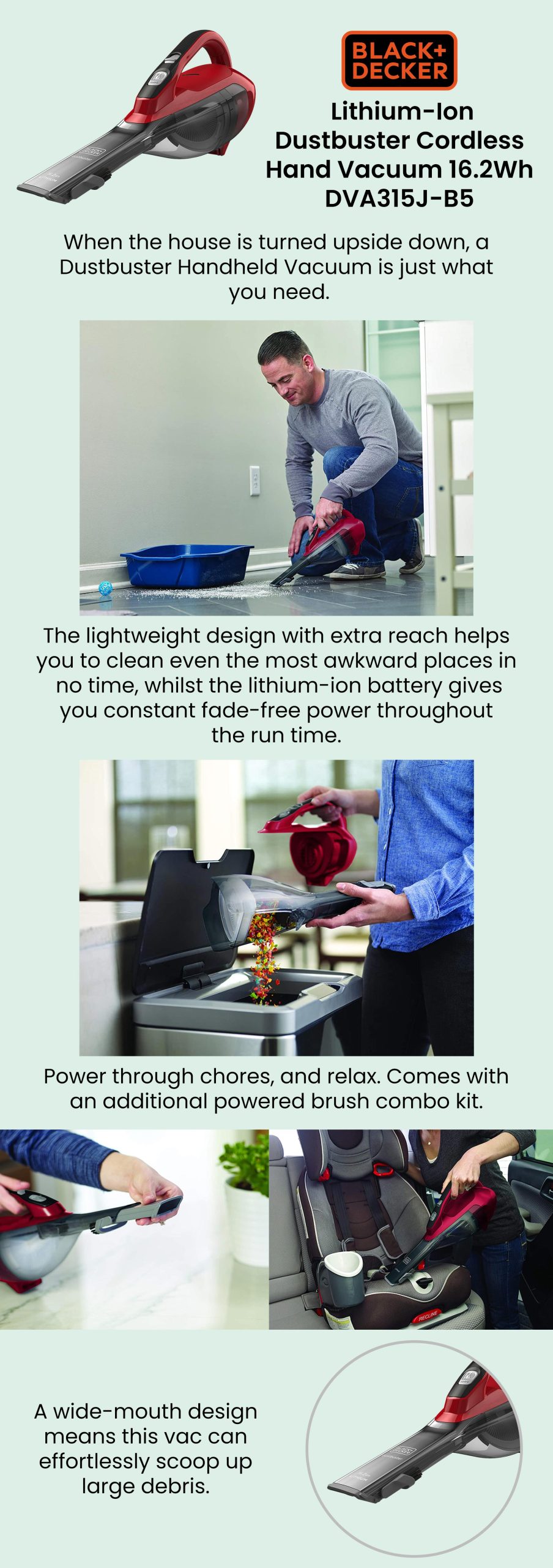 Wet Dry Black And Decker Dustbuster Review Car Vacuums With Best