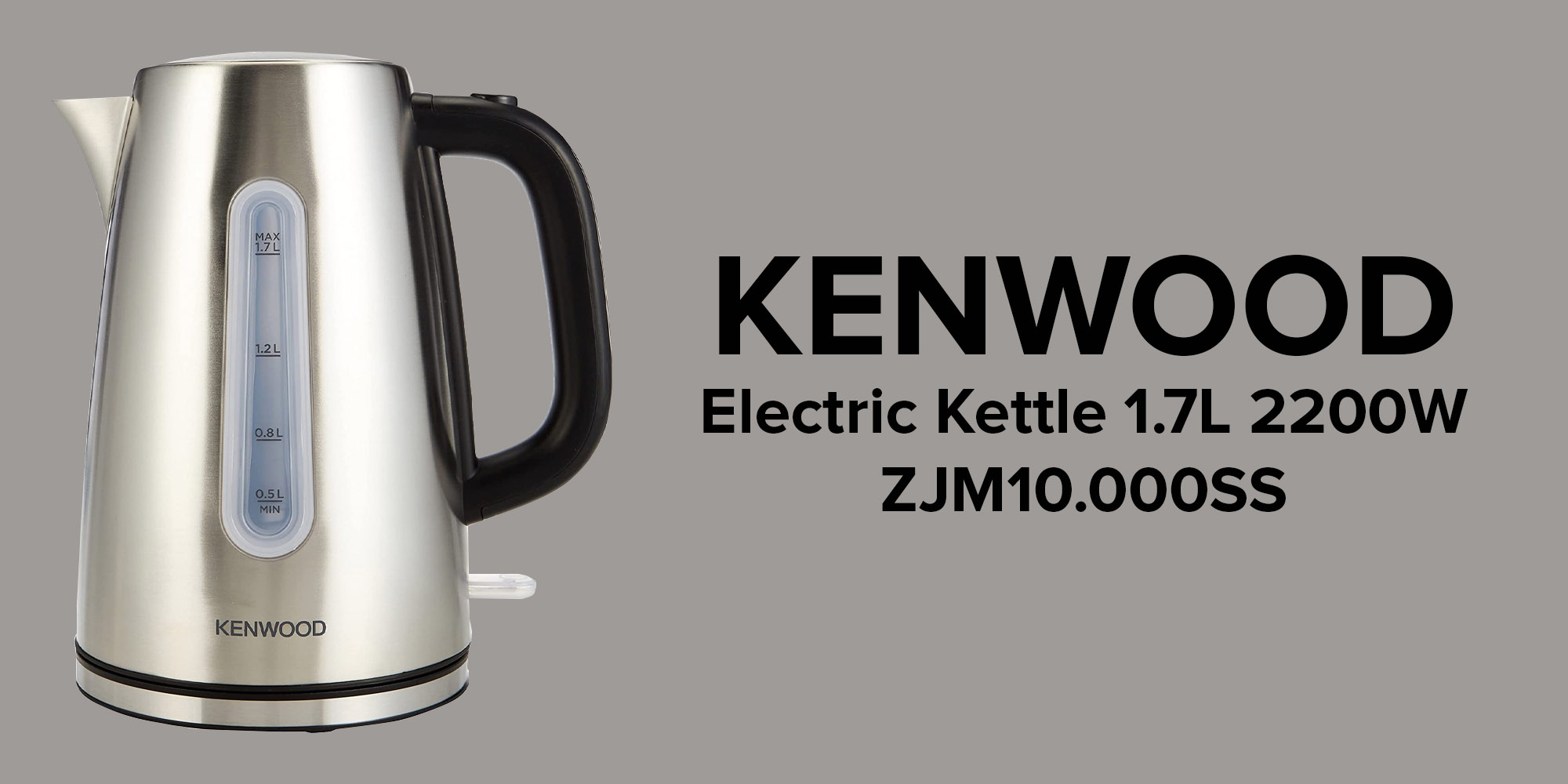 Kenwood Electric Kettle - ZJM10.000SS