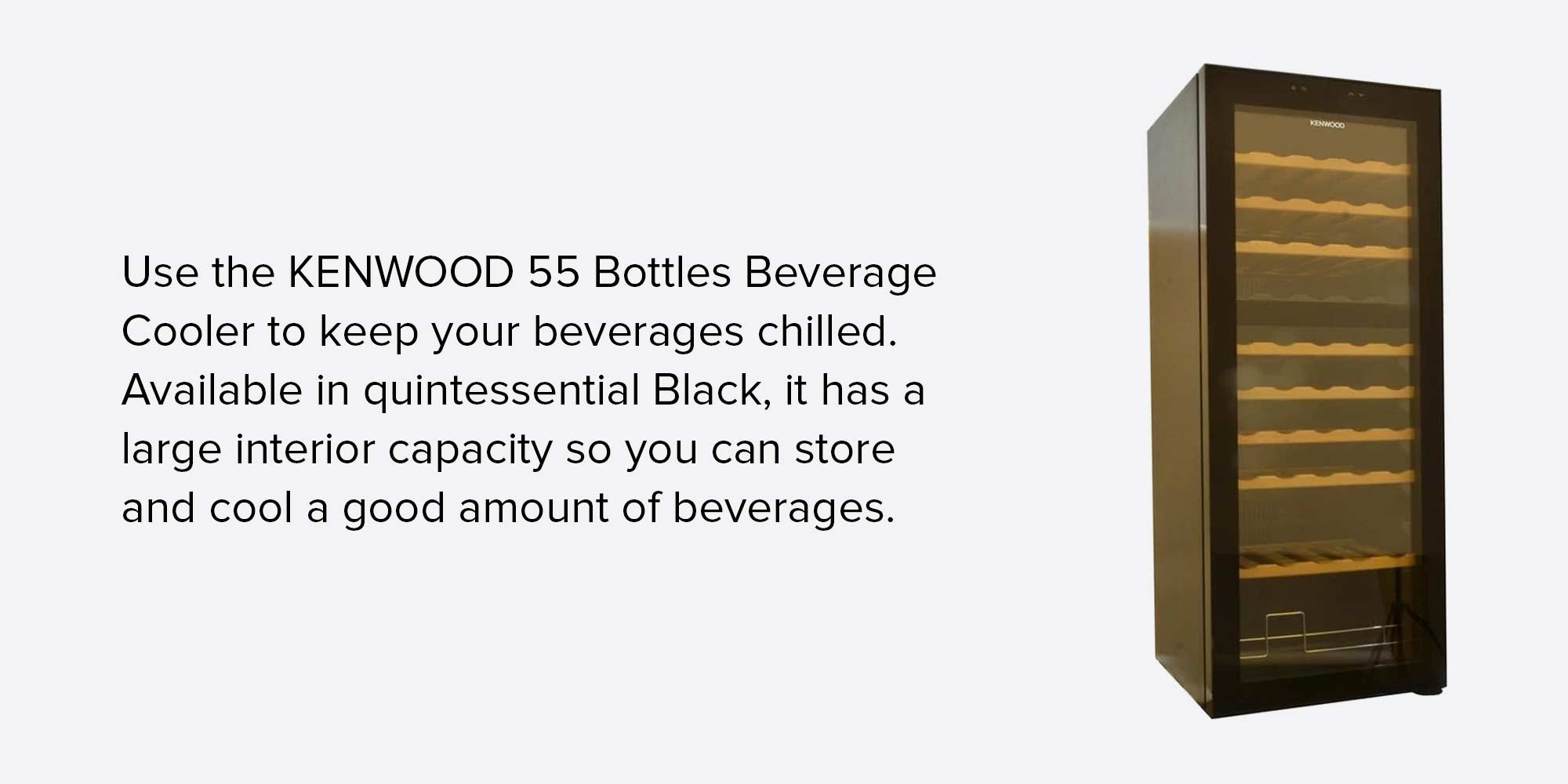 Kenwood 55 Bottles Beverage Cooler | Beverage Cooler