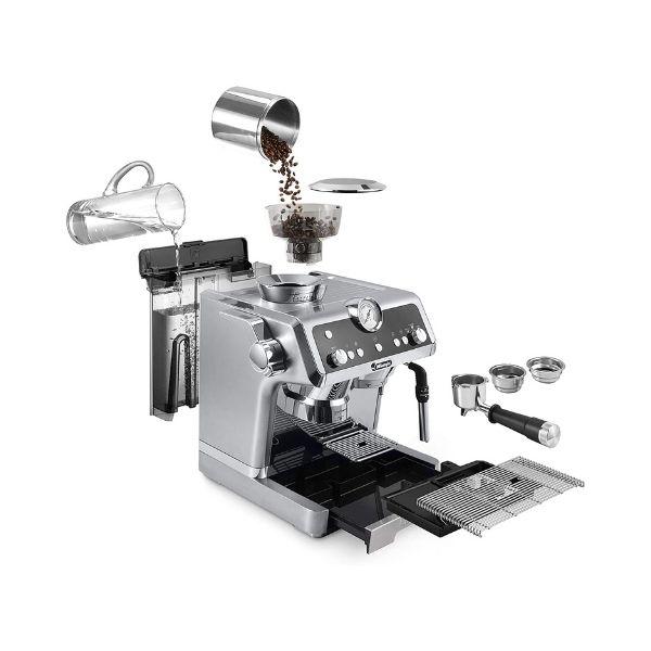 De'Longhi La Specialist Espresso Machine 2L 1450W, Silver - EC9335.M