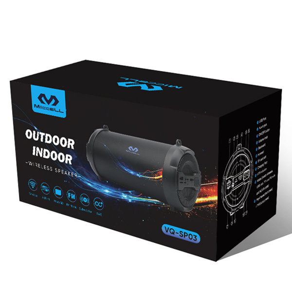 Miccell Wireless Portable Speaker – VQ-SP03