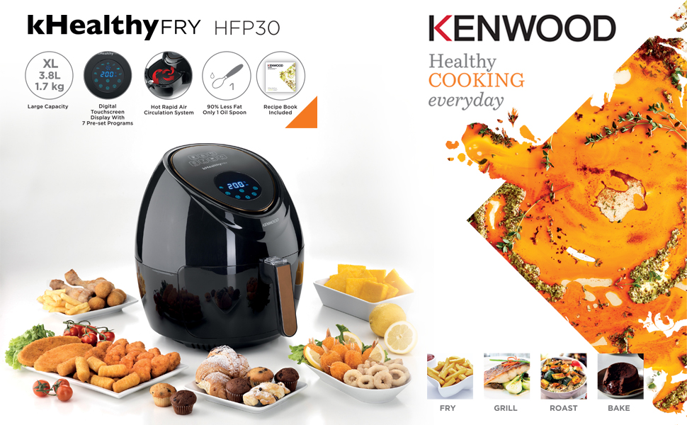 Kenwood HFP30.000B | Air Fryer 