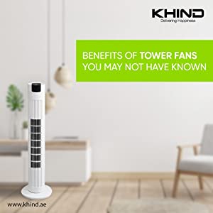 Khind Tower Fan 40W – FD351R
