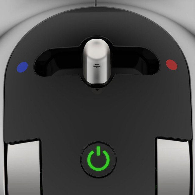 GENIO 2™ AUTOMATIC BLACK Introducing the NEW & IMPROVED Genio 2! Now with a metal body, larger water capacity and an XL function for an even bigger cup! Customise your coffee with the NEW & IMPROVED Genio 2 – the small yet powerful NESCAFɮ DOLCE GUSTO® machine is now even better! It now sports a stunning metal body and drip tray. We've upgraded the scroll wheel to an intuitive and smart joystick system, increased the water capacity by 33% and introduced the XL function to make an even bigger cup of your favourite drink! The Genio 2 still makes that perfect cup with its 15 bar pump pressure delivering the golden crema on top of your coffee, a true sign of cafe quality beverages. With its compact design and improved features, the Genio 2 is perfect for the home and office! With Genio 2’s, up to 15 bar, pressure system you will enjoy a professional coffee with a thick, velvety crema. Coffee freshness is preserved with our hermetically sealed capsules, for a rich and aromatic cup. Take you pick from over 19 high quality coffee creations: choose from our range of intense espressos, smooth cappuccinos, aromatic Grandes, even hot chocolate, teas, and many more. The adaptable Genio 2 capsule coffee machine can prepare not only hot, but also delicious cold beverages. Eco mode automatically switches off the machine after 5 minutes of inactivity. The machine has an A rating for energy consumption.