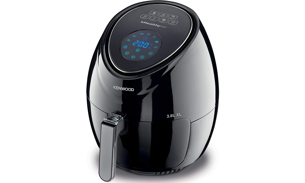 Kenwood 1800w Digital Air Fryer 5.5l, 2.4kg Black - HFP50.000BK