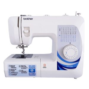 Brother Traditional Metal Chassis Sewing Machine, White - GS3700