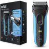 Braun Wet and Dry Shaver, Blue - 3040S