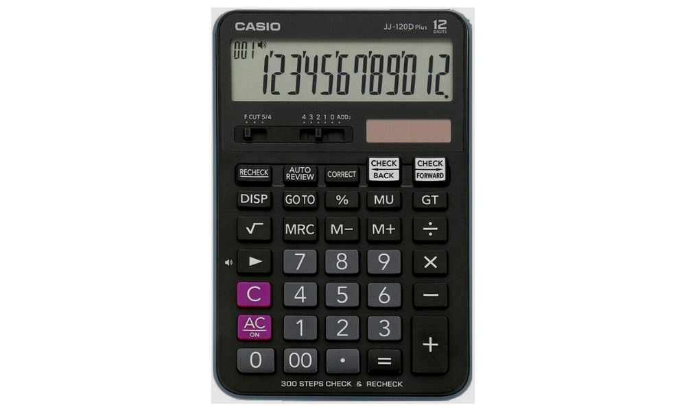 CASIO JJ-120DPLUS | Casio Desktop Calculator