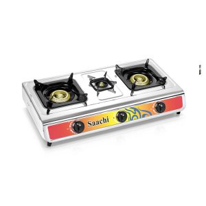 Saachi NL-GAS-5224 | Gas Stove 3 Burner