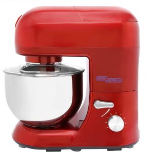 Super General 800W Kitchen Factory, Multi-functional stand mixer, Blender, Mincer, Chopper, Beater, Red - SG KF1086 DR