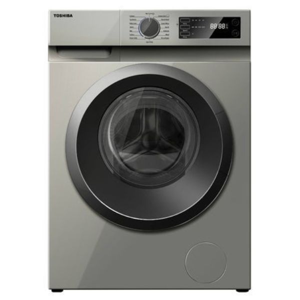 Toshiba 8 KG 1200 RPM Front Load Washer Dryer, 16 Programs, 15' Quick Wash, Inverter, Great Waves - TWD-BK90S2A(SK)