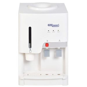Super General Counter-Top Hot and Cold Water Dispenser, Water-Cooler with Cup-holder, Instant-Hot-Water, 2 Taps - SGL 1831