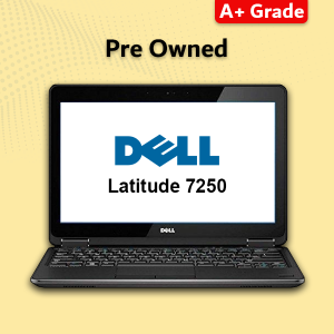 Dell Latitude 7250 Core i7 5Th Gen 8GB Ram 256GB SSD 12.3" with Windows 10 Professional - DL7250
