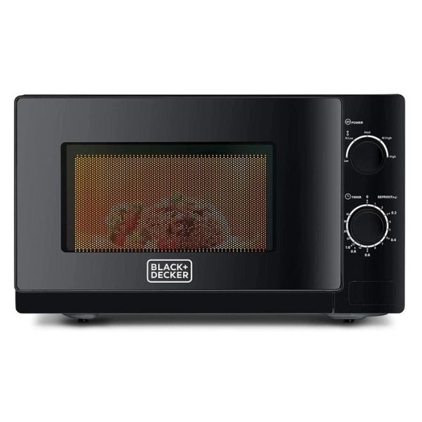 Black+Decker 20L Microwave Oven with Defrost Function – MZ2020P-B5