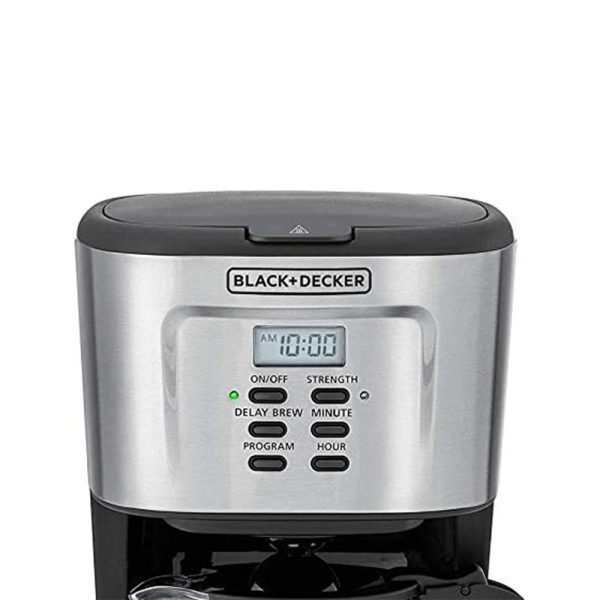 Black+Decker 900W 12 Cup Programmable Coffee Maker – DCM85-B5