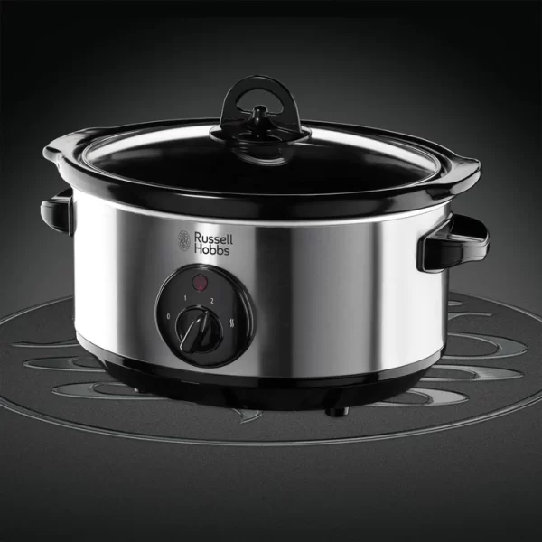 Russell Hobbs Slow Cooker 3.5 L Stainless Steel 200w 19790 – 140498